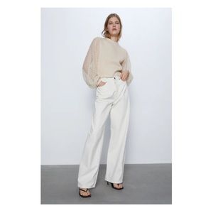 Zara Combination Knit Sweater